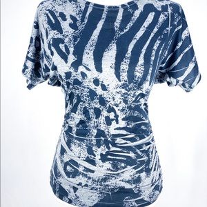 Wet Seal Animal Print Blouse